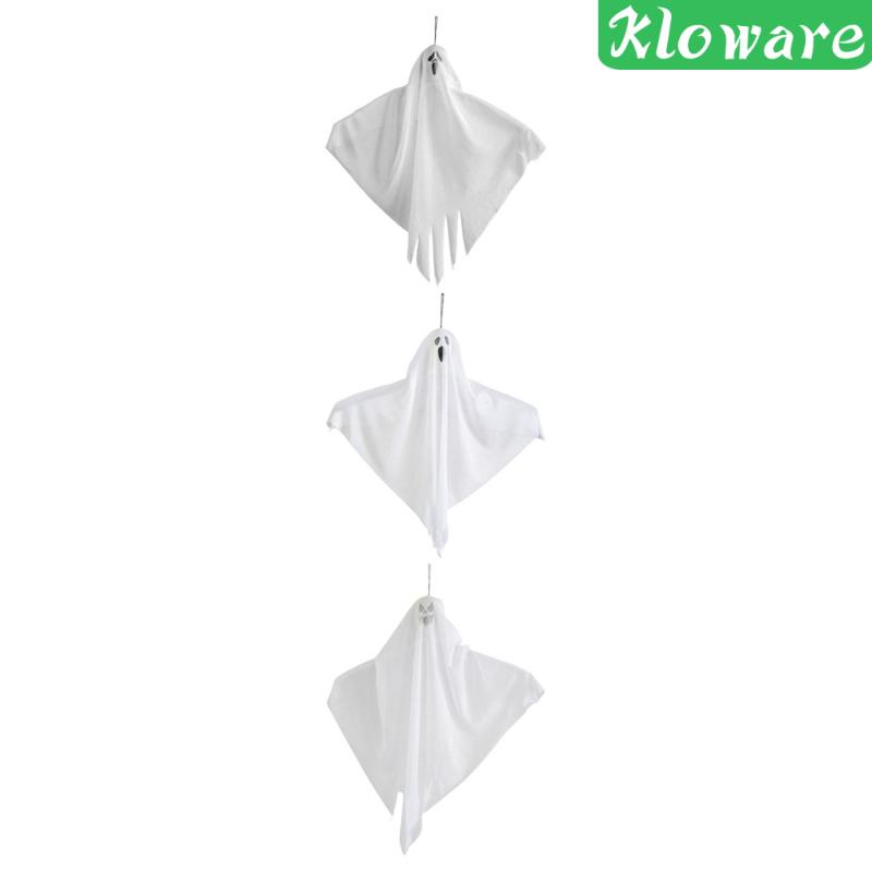 Bộ 3 Hình Nộm Ma Đang Bay Dễ Thương Treo Trang Trí Sân Vườn / Sân Vườn