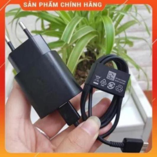 [Freeship - Hàng Chính Hãng - BH 12 tháng] Bộ Cốc Cáp Sạc NHANH SAMSUNG Sạc 25W note/s/ 10/20/2/plus/ultra