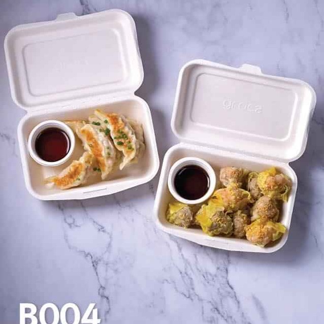 50 Hộp Cơm 450ml Bả Mía Phân Hủy Sinh Học - Gracz