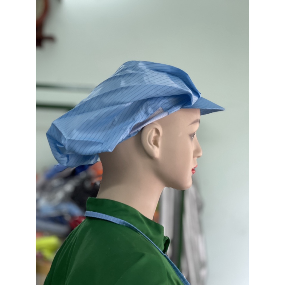 50 Nón kết Phòng Sạch vải chống tĩnh điện-polyester-hàng sỉ