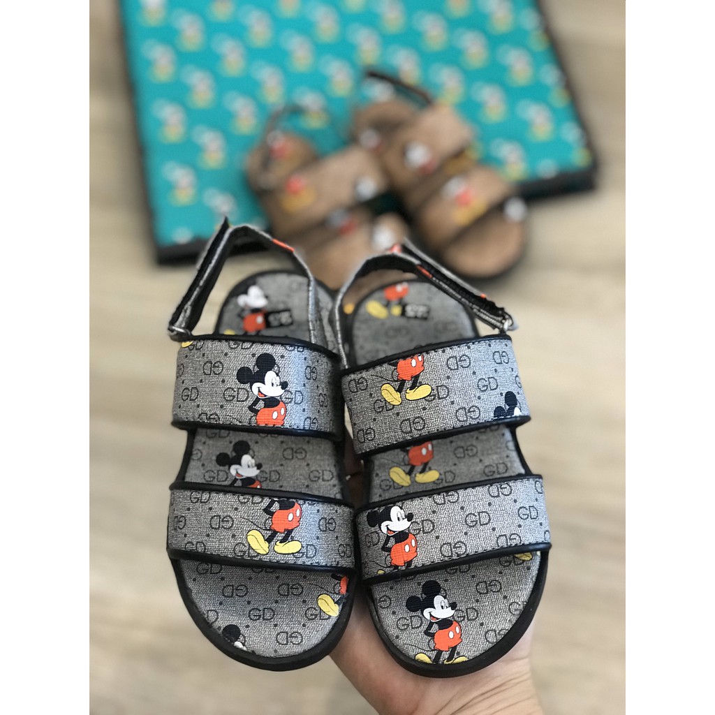 Sandal Trẻ Em cho bé trai gái Mickey thời trang mềm mại siêu nhẹ