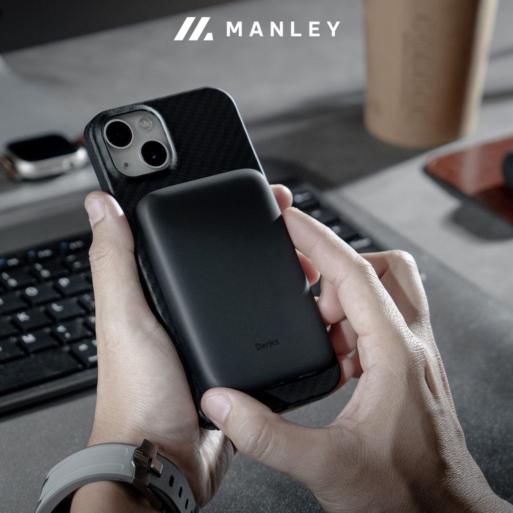 Pin Sạc Dự Phòng Không Dây Benks 5000mah Cho 12 13 14 Pr.max chính hãng