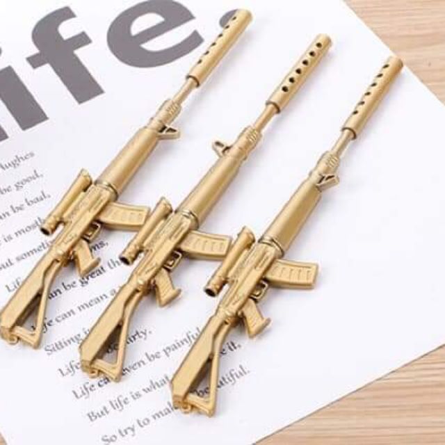 Set 10 cây bút súng AK tặng thêm ruột bút