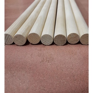 (Hàng Đẹp) Thanh Gỗ Tròn Phi 25mm Gỗ Tần Bì ( Các Kích Cỡ )