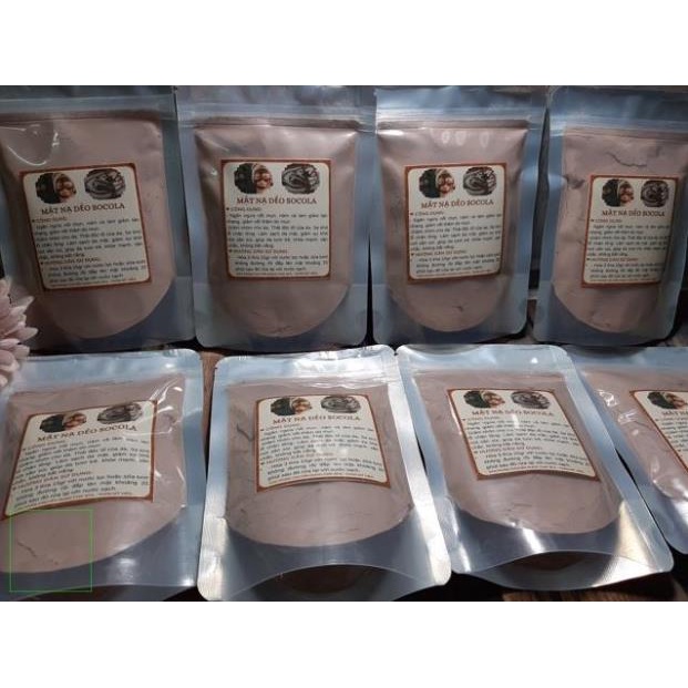 1kg bột mặt nạ Dẻo Socola mịn thơm handmade