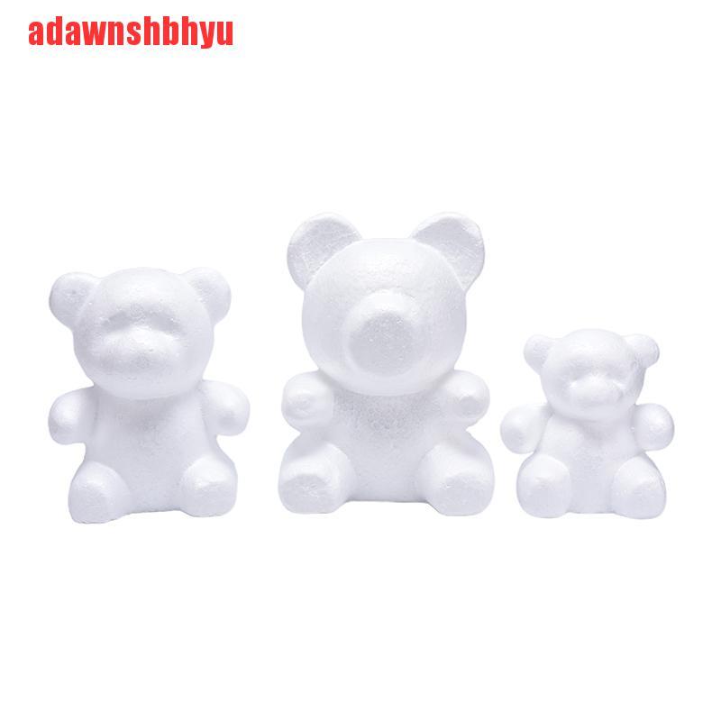 [adawnshbhyu]Polystyrene Styrofoam Bear Dog Foam DIY Craft Party Celebration Decorations