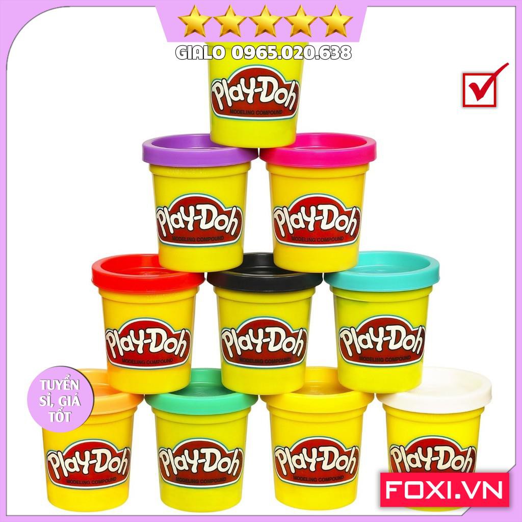 SET 4-6 Hộp Đất Nặn an toàn Play Doh loại To-Hàng VNXK CLC-Tăng trí tưởng tượng và sự khéo léo