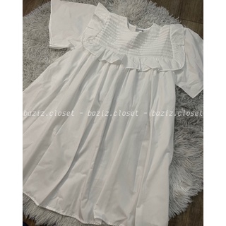 Váy babydoll cổ bèo freesize