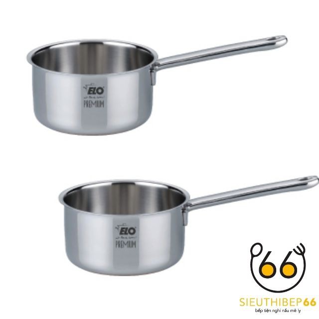 [Xả Hàng] Nồi Inox, Nồi Bếp Từ Silicano Plus Đáy Liền Size 16cm - Nồi Đức Chính Hãng