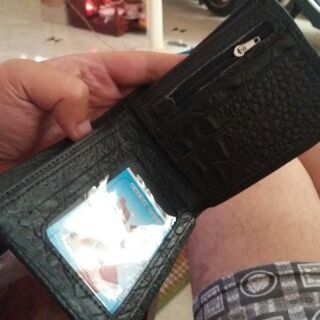 Bóp nam da cá sấu