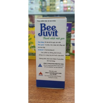 Beejuvit thanh nhiệt mát gan- giúp tăng cường chức năng gan