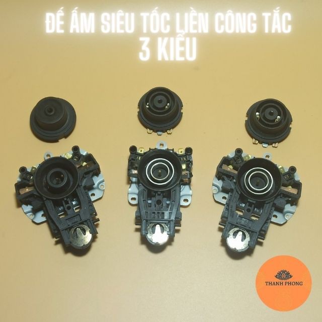 Đế Ấm Siêu Tốc Liền Công Tắc 3 Kiểu Hàng Loại Tốt