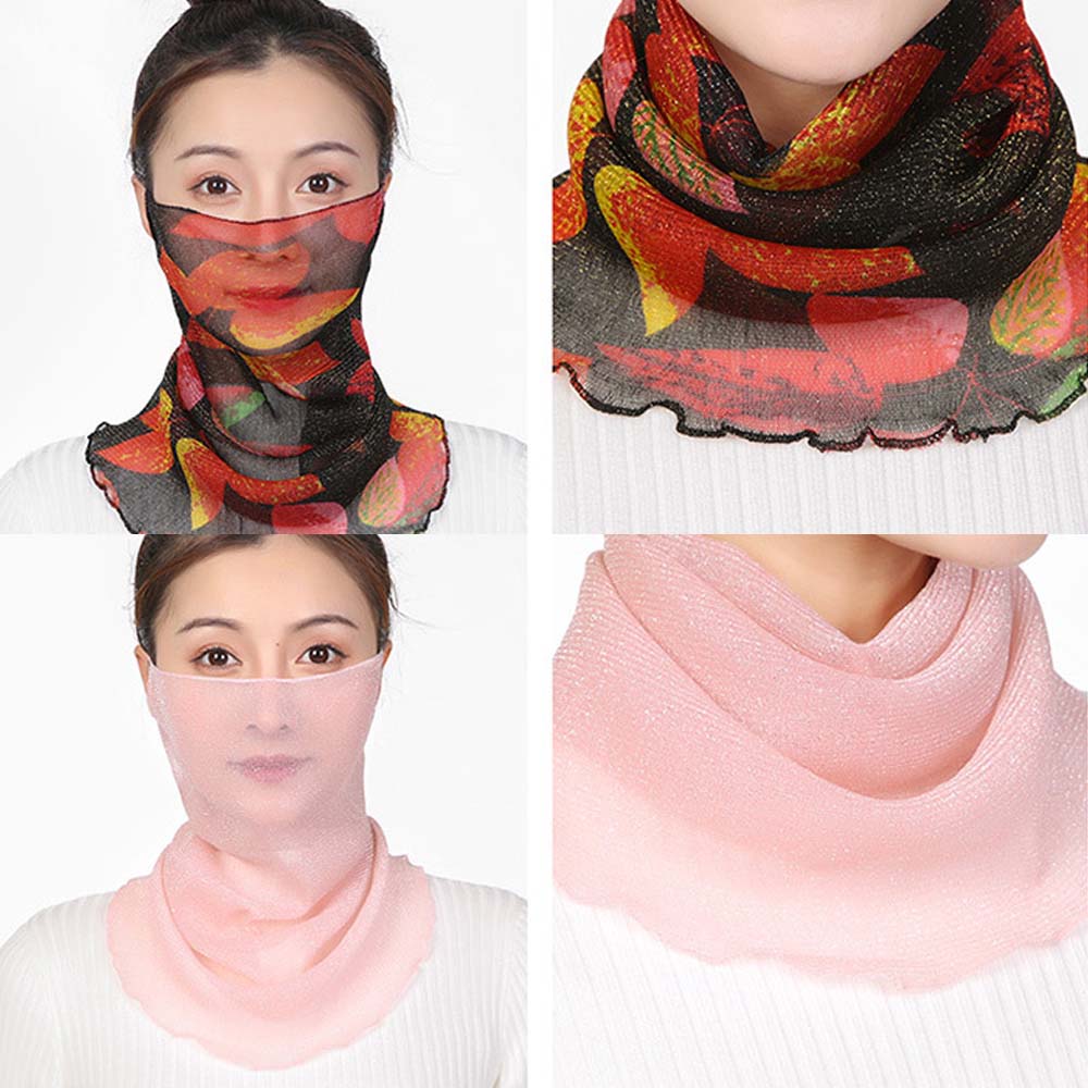Khăn choàng cổ chống nắng thiết kế thời trang tùy chọn kiểu cao cấp