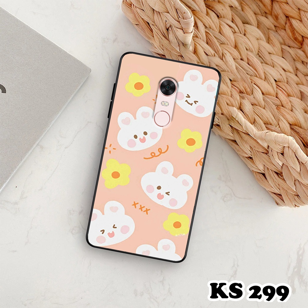 Ốp lưng Xiaomi Redmi Note 3 - Xiaomi Redmi Note 4 - Xiaomi Redmi Note 4X - Ốp in hình gấu &amp; thỏ đang yêu