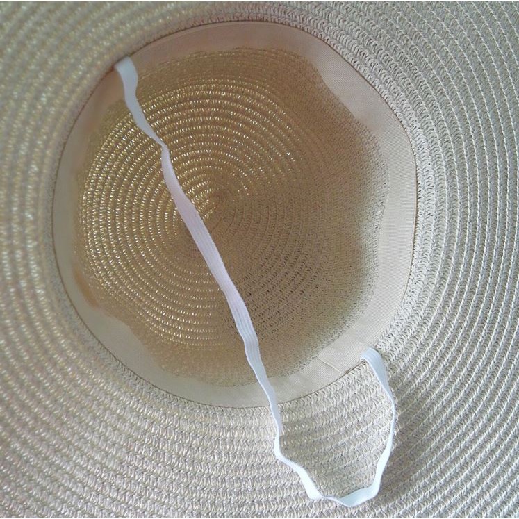 Mũ nón cói đi biển nữ vành lớn đai nơ phong cách vintage chống nắng –LOPDOP OFFICAL