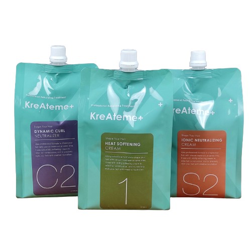Kem uốn tóc ép tóc Dập 𝐊𝐫𝐞𝐀𝐭𝐞𝐦𝐞 970g cho Salon