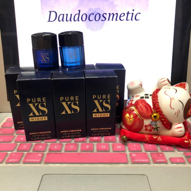 Nước hoa Paco Rabanne Pure XS EDT - Pure XS Night 6ml