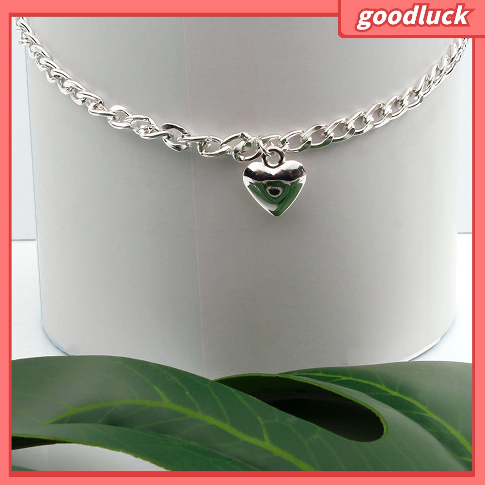 Dây Chuyền Choker Mặt Trái Tim Thời Trang Cho Nữ