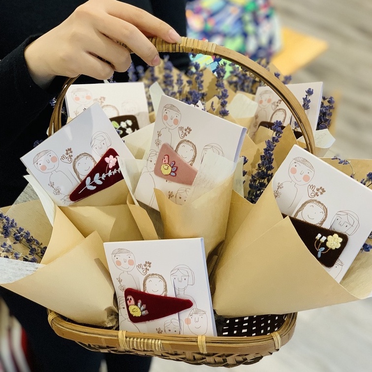 Kẹp tóc thêu tay từ các bạn nhỏ Totochan