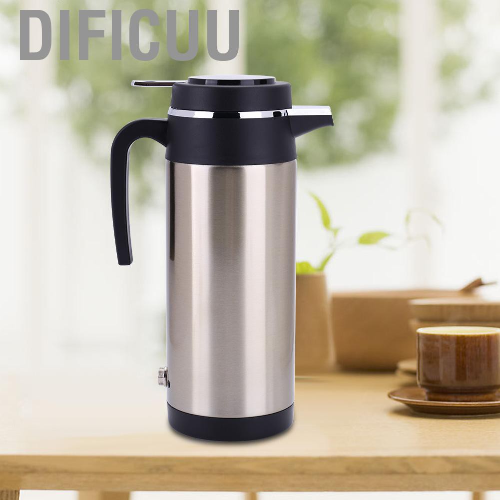 Cốc Điện Đun Nước Dificuu 1200ml 24v Cho Xe Hơi