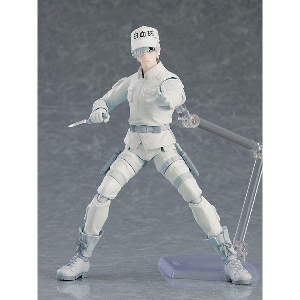 Mô hình Cells at Work White Blood Cell (Neutrophil) 15cm 489 Figma MAX FACTORY CHÍNH HÃNG NHẬT CAWFM01