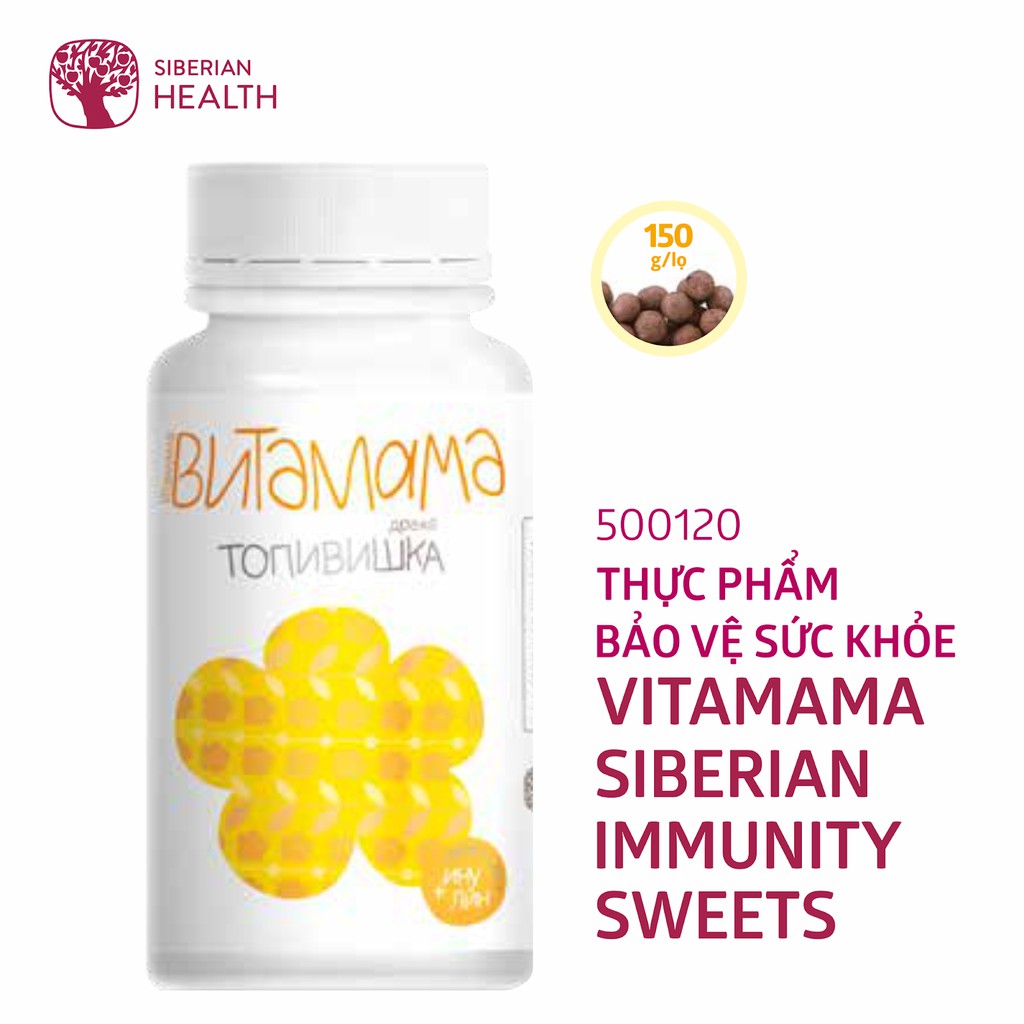 VITAMAMA SIBERIAN IMMUNITY SWEETS- Siberian Health giúp tăng cường khả năng miễn dịch