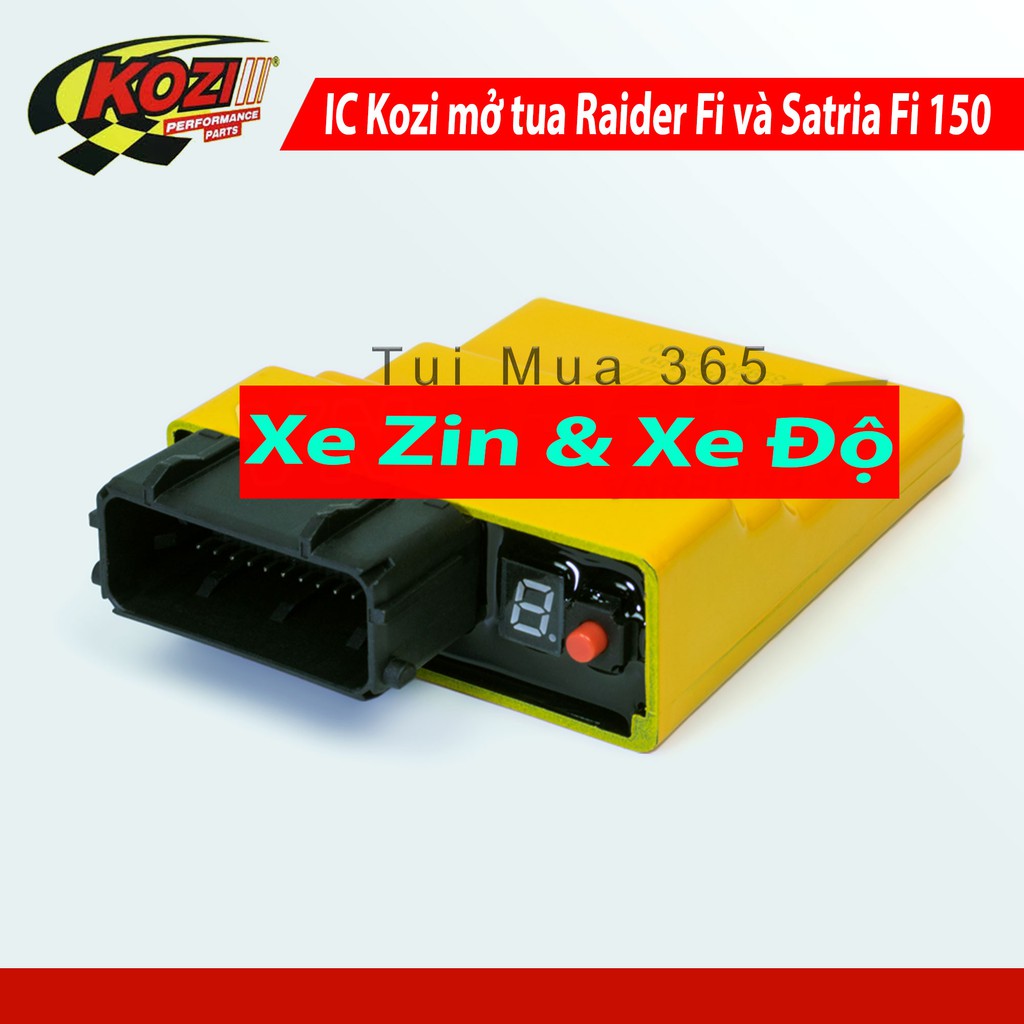 [ECU] IC mở tua Raider Fi và Satria Fi 150 - Kozi