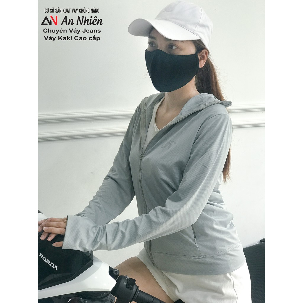 áo chống nắng nữ 2 lớp thun thông hơi