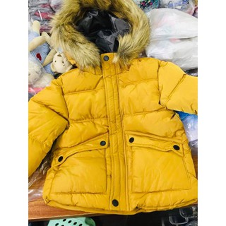 Phao Parka vàng cực chất