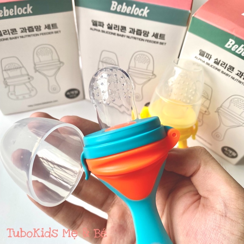 Túi Nhai Ăn Dặm Chống Hóc Cho Bé Bebelock Hàn Quốc