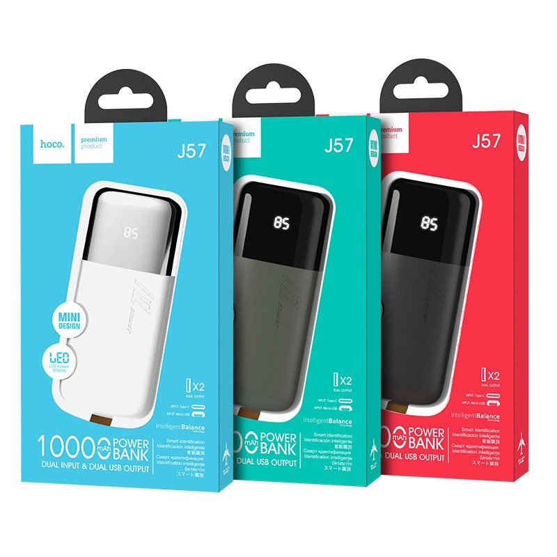 PIN DỰ PHÒNG HOCO J57 10.000MAH CHÍNH HÃNG