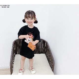 Váy suông Mickey cute cho bé gái