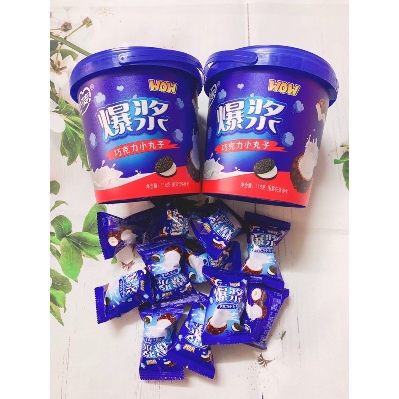 1 XÔ 118gr BÁNH OREO SOCOLA NHÂN CHẢY 3 LỚP