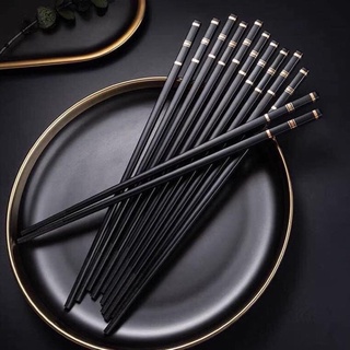 Đũa hợp kim khảm vàng loại 1
