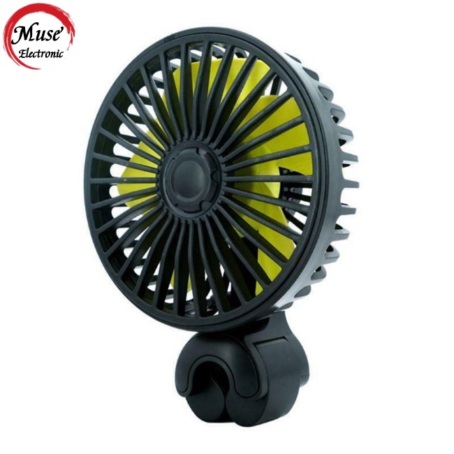 Quạt Làm Mát Mini 3 Tốc Độ Điều Chỉnh Được Có Phích Cắm Và Phích Cắm Usb F407 Cho Xe Hơi