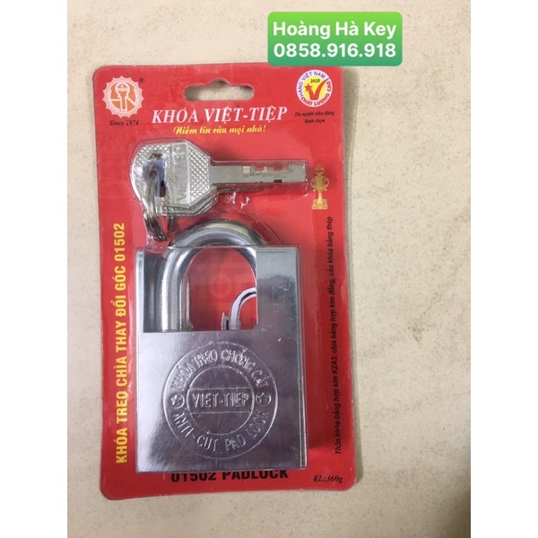 [ CHÍNH HÃNG] Ổ Khoá Việt Tiệp Chống Cắt 502