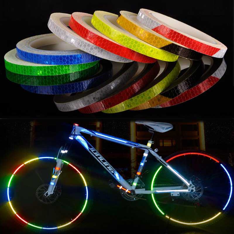 Mountain bike decorative reflective stickers