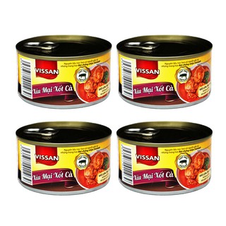 Combo 4 Xíu Mại Sốt Cà Vissan 150g (Date 2026)