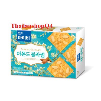 HCM- Bánh quy hạnh nhân/bánh nướng táo, dâu Haitai 192gr/178gr date 8-9/2022