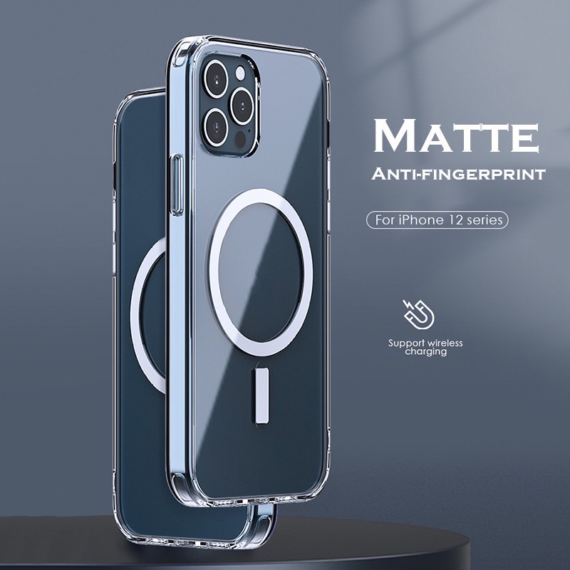Ốp Điện Thoại Chống Sốc Có Nam Châm Hút Không Dây Cho i-Phone 13 11 12 pro max mini x xs xr xsmax