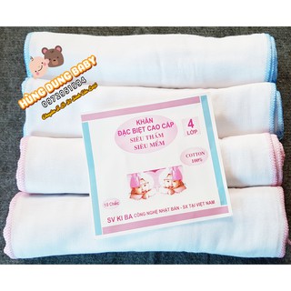 Khăn xô kiba 4 lớp
