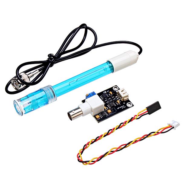 Ph sensor module v1.1 + ph probe for avr 51 ph shield with msp430 test code sensor