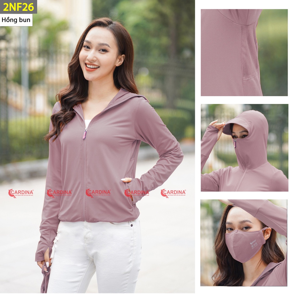 Áo chống nắng Cardina 2 lớp chính hãng