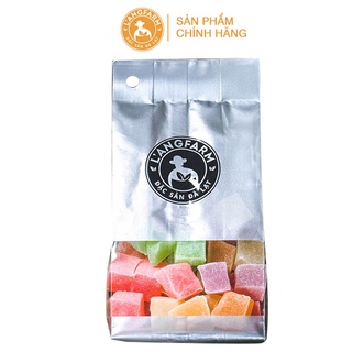 L'angfarm Kẹo hương thập cẩm dẻo, 180g, bịch, mẫu túi bạc