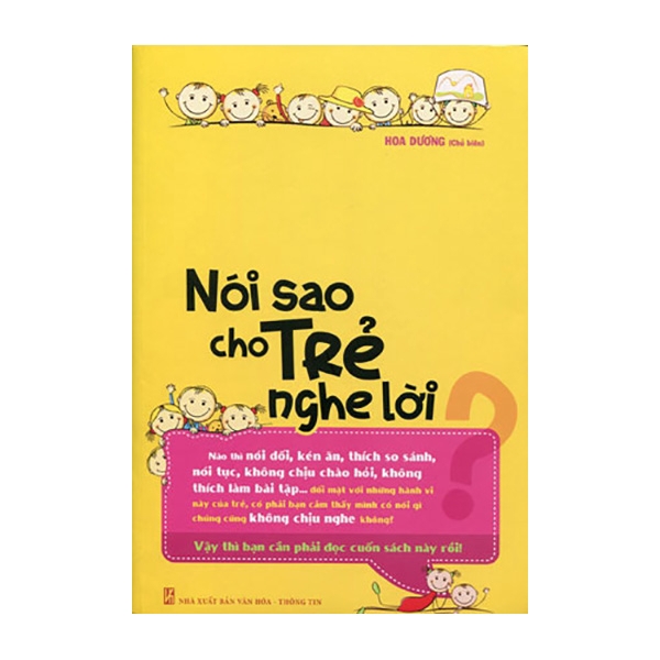 Sách - Nói Sao Cho Trẻ Nghe Lời