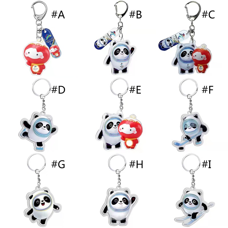 Móc Chìa Khóa Hình Trò Chơi Thể Thao Bắc Kinh Năm 2022 Dễ Thương