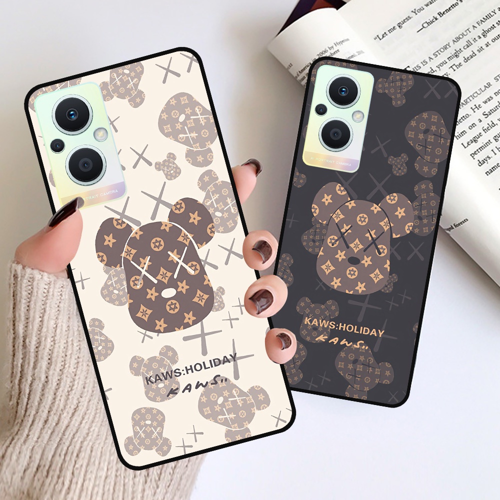 Ốp Oppo Reno 7 4G / Reno 7 5G / Reno 7Z  5G in hình họa tiết Mountain, Be@rbrick dễ thương (T13 - T18)
