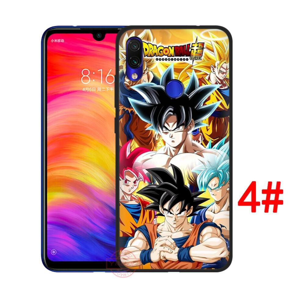  Ốp điện thoại dẻo in hình nhân vật Kakarot 7 Viên ngọc rồng cho Xiaomi Redmi Note 5A Prime 5 Pro 6 Pro 7 Pro 4X 6A S2