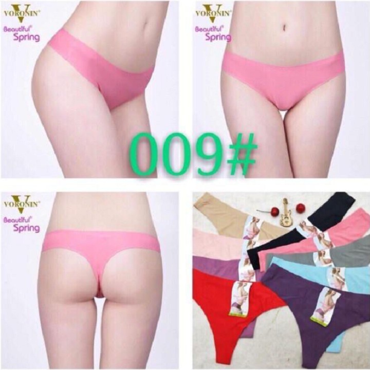 COMBO 5 Quần lót nữ su trơn - Quần lọt khe quyến rũ không lộ viền LOTNU11