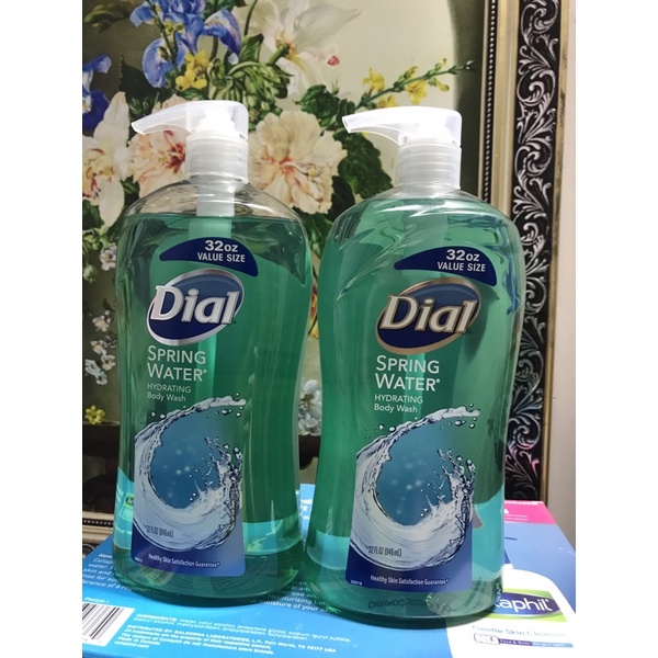 SỮA TẮM DIAL SILK MAGNOLIA BODY WASH HỒNG - 1030ML